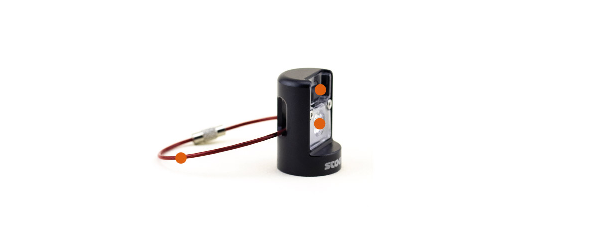 Visuel technique lampe frontale ultra trail KISKA 3